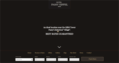 Desktop Screenshot of hotelpassyeiffel.com